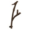 Hastings Home Decorative Bird on Tree Branch Cast Iron Wall Mount Hooks for Coats, Towels, Hats, Scarves, Jewelry 758527MTM